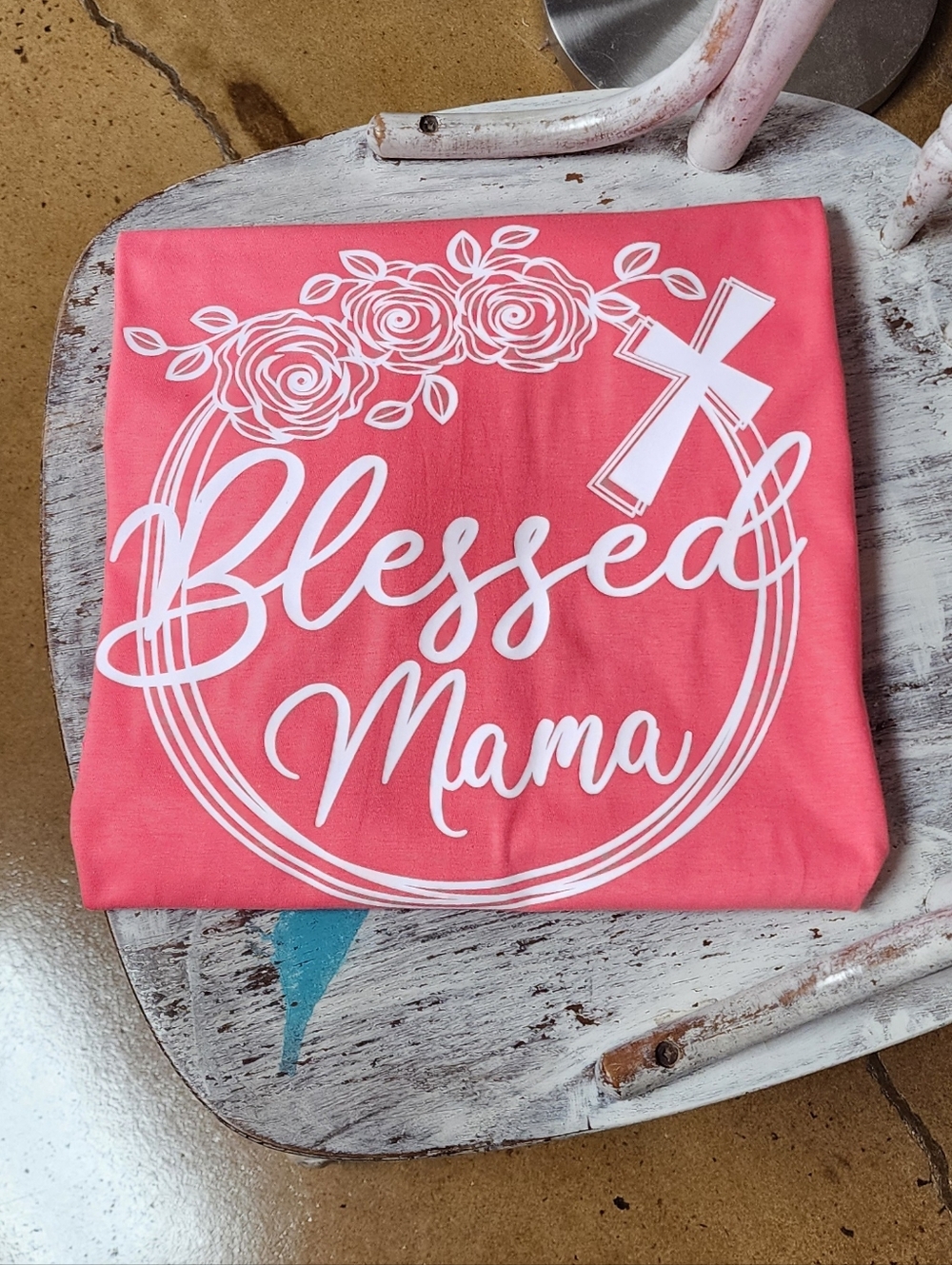 New Gildan Softstyle Blessed Mama Tee